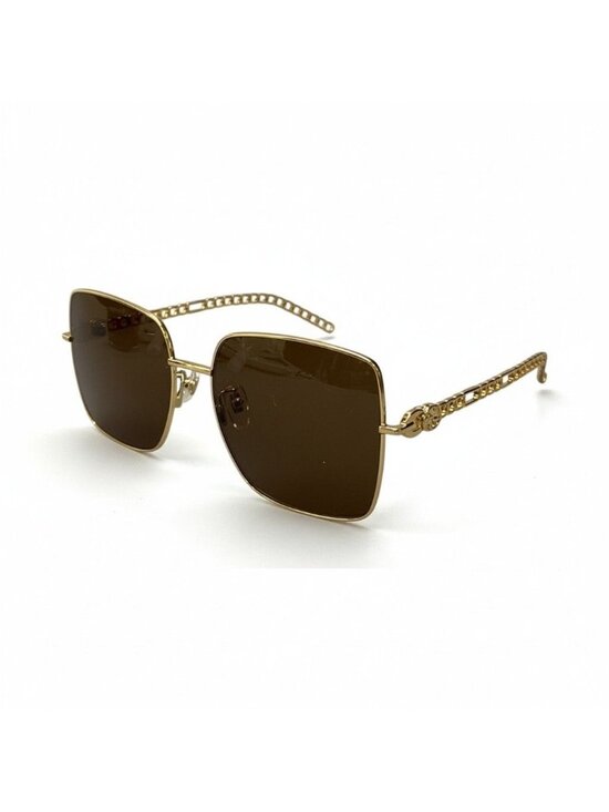 Gucci Hollywood Collection GG Sunglasses Eyewear Brown Gold main image 4